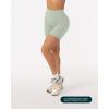 image:imagePAVOI ACTIVE Yoga Shorts for Women High Waisted Gym Shorts Buttery Soft Biker Workout Shorts 4 amp 6 Compression FitSage