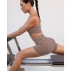 image:imagePAVOI ACTIVE Yoga Shorts for Women High Waisted Gym Shorts Buttery Soft Biker Workout Shorts 4 amp 6 Compression FitTeak