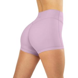 image:imagePAVOI ACTIVE Yoga Shorts for Women High Waisted Gym Shorts Buttery Soft Biker Workout Shorts 4 amp 6 Compression FitRose