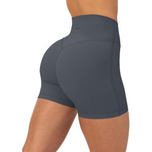 image:imagePAVOI ACTIVE Yoga Shorts for Women High Waisted Gym Shorts Buttery Soft Biker Workout Shorts 4 amp 6 Compression FitThunder