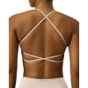 image:imagePAVOI ACTIVE Open Back Strappy Yoga Workout Bras for Women  Low Support CrissCross Sports Gym Bra Removable Pads  FlexFlowMoon