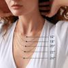 image:imagePAVOI 22K Gold Plated Chain Necklace For Women  Italian Solid 925 Sterling Silver Necklace for Men  Cuban Link Rope Snake amp Rope DiamondCut Herringbone  Trendy Unisex JewelryRose Gold