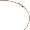 image:imagePAVOI 22K Gold Plated Chain Necklace For Women  Italian Solid 925 Sterling Silver Necklace for Men  Cuban Link Rope Snake amp Rope DiamondCut Herringbone  Trendy Unisex JewelryRose Gold