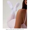image:imagePAVOI ACTIVE Pilates Socks with Grips for Women  One Size Non Slip QuarterCrew Grip Socks for Yoga Barre  Bamboo BlendHeart