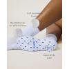 image:imagePAVOI ACTIVE Pilates Socks with Grips for Women  One Size Non Slip QuarterCrew Grip Socks for Yoga Barre  Bamboo BlendLightning Bolt