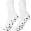 image:imagePAVOI ACTIVE Pilates Socks with Grips for Women  One Size Non Slip QuarterCrew Grip Socks for Yoga Barre  Bamboo BlendCoffee Bean
