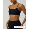 image:imagePAVOI ACTIVE Low Square Neck Sports Bra  Adjustable Thin Straps Workout Square Neck Bra for Women Removable Pads  FlexFlowBlack