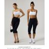 image:imagePAVOI ACTIVE Low Square Neck Sports Bra  Adjustable Thin Straps Workout Square Neck Bra for Women Removable Pads  FlexFlowWhite