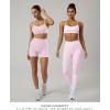 image:imagePAVOI ACTIVE Yoga Racerback Bras for Women  Buttery Soft Low Support Scoop Neck YBack Thin Strap Sports Bra  FlexFlowBlossom Pink