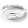 image:imagePAVOI 14K Gold Plated Twist Stacking Ring l Rings for WomenWhite Gold