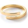 image:imagePAVOI 14K Gold Plated Twist Stacking Ring l Rings for WomenYellow Gold