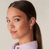 image:imagePAVOI 14K Gold Plated Wide Flat Edge Hoop Earrings for Women  Rose White and Yellow Gold Hoops  Hypoallergenic JewelryYellow Gold