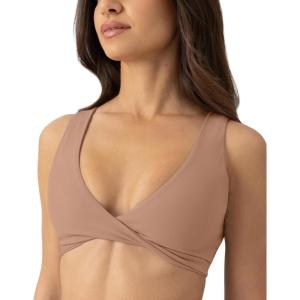image:imagePAVOI ACTIVE Two Ways Twist Sports Bra for Women  Customizable Coverage Convertible Twist Front amp Back Workout Bra FlexFlowSienna