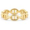 image:imagePAVOI Waterproof Link Ring  14K Gold Plated Link Chain Ring for Women  Stackable Stainless Steel Thin Trendy JewelryYellow Gold