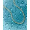 image:imagePAVOI Waterproof Chain Necklace for Women  14K Gold Plated Flat Curb Herringbone Snake Rope Figaro Cuban Link amp Paperclip Necklace  Trendy Stainless Steel Chain Fashion JewelryWhite Gold