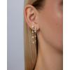 image:imagePAVOI Waterproof Dangle Earrings for Women  14K Gold Plated Long Drop Earrings with Cubic Zirconia  Stainless Steel Elegant Linear Dangling Jewelry GiftsYellow Gold