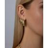 image:imagePAVOI Waterproof Hoop Earrings Set for Women  Stainless Steel MultiPack with Cubic Zirconia  Small amp Chunky Huggie Thin Hoops Cascade Graduated Styles  Trendy Fashion Piercing JewelryYellow Gold