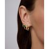 image:imagePAVOI Waterproof Huggie Hoop Earrings Set for Women  Stainless Steel Pack of 3 with Cubic Zirconia  Huggie Hoops Luxe Styles  Trendy Fashion Piercing JewelryYellow Gold