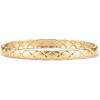 image:imagePAVOI Waterproof Bangle Bracelets for Women  14K Gold Plated Dainty Quilted Hinged Bangle Stack  Stainless Steel Gold Bracelet Trendy Fashion JewelryYellow Gold