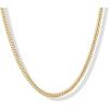 image:imagePAVOI Waterproof Chain Necklace for Women  14K Gold Plated Flat Curb Herringbone Snake Rope Figaro Cuban Link amp Paperclip Necklace  Trendy Stainless Steel Chain Fashion JewelryYellow Gold