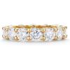 image:imagePAVOI 14K Gold Plated Eternity Ring for Women  Statement Eternity Band Rings with Round Cubic Zirconia  Stackable Wedding Band  Love Engagement Trendy Bridal JewelryYellow Gold