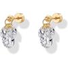 image:imagePAVOI 14K Gold Plated Stud Earrings for Women  Dangle Drop Cubic Zirconia Flatback Gold Stud Earrings  Marquise amp Pear CZ  Hypoallergenic Multiple Piercing Earscape Trendy JewelryYellow Gold