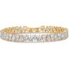 image:imagePAVOI 14K Gold Plated Tennis Bracelets for Women  Bridal Gold Tennis Bracelet with Pear Cubic Zirconia  Hypoallergenic Trendy CZ Jewelry  Elegant Bridal Wedding GiftYellow Gold