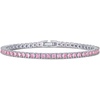 image:imagePAVOI 14K Gold Plated Colorful Tennis Bracelets for Women  Gold Tennis Bracelet with Colored Cubic Zirconia  Hypoallergenic Summer Color CZ Jewelry GiftWhite Gold