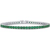 image:imagePAVOI 14K Gold Plated Colorful Tennis Bracelets for Women  Gold Tennis Bracelet with Colored Cubic Zirconia  Hypoallergenic Summer Color CZ Jewelry GiftWhite Gold
