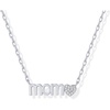 image:imagePAVOI 14K Gold Plated Mom Necklace for Women  Cubic Zirconia Mama Necklace Gold Jewelry Gifts for Mothers Day  Dainty Pendant New Mom JewelryMom