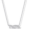 image:imagePAVOI 14K Gold Plated Mom Necklace for Women  Cubic Zirconia Mama Necklace Gold Jewelry Gifts for Mothers Day  Dainty Pendant New Mom JewelryMom Script