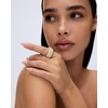 image:imagePAVOI 14K Gold Plated Pave Smart Ring Cover for Women  Statement BandYellow Gold